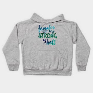 Unbreakable {blues} Kids Hoodie